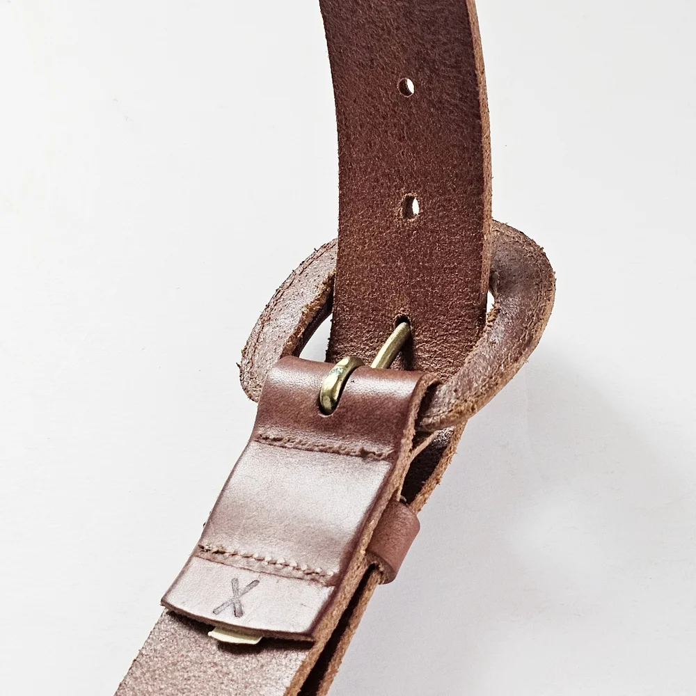 Polo Ralph Lauren Italian Saddle Genuine Leather Brown Belt Men’s Medium 75/30